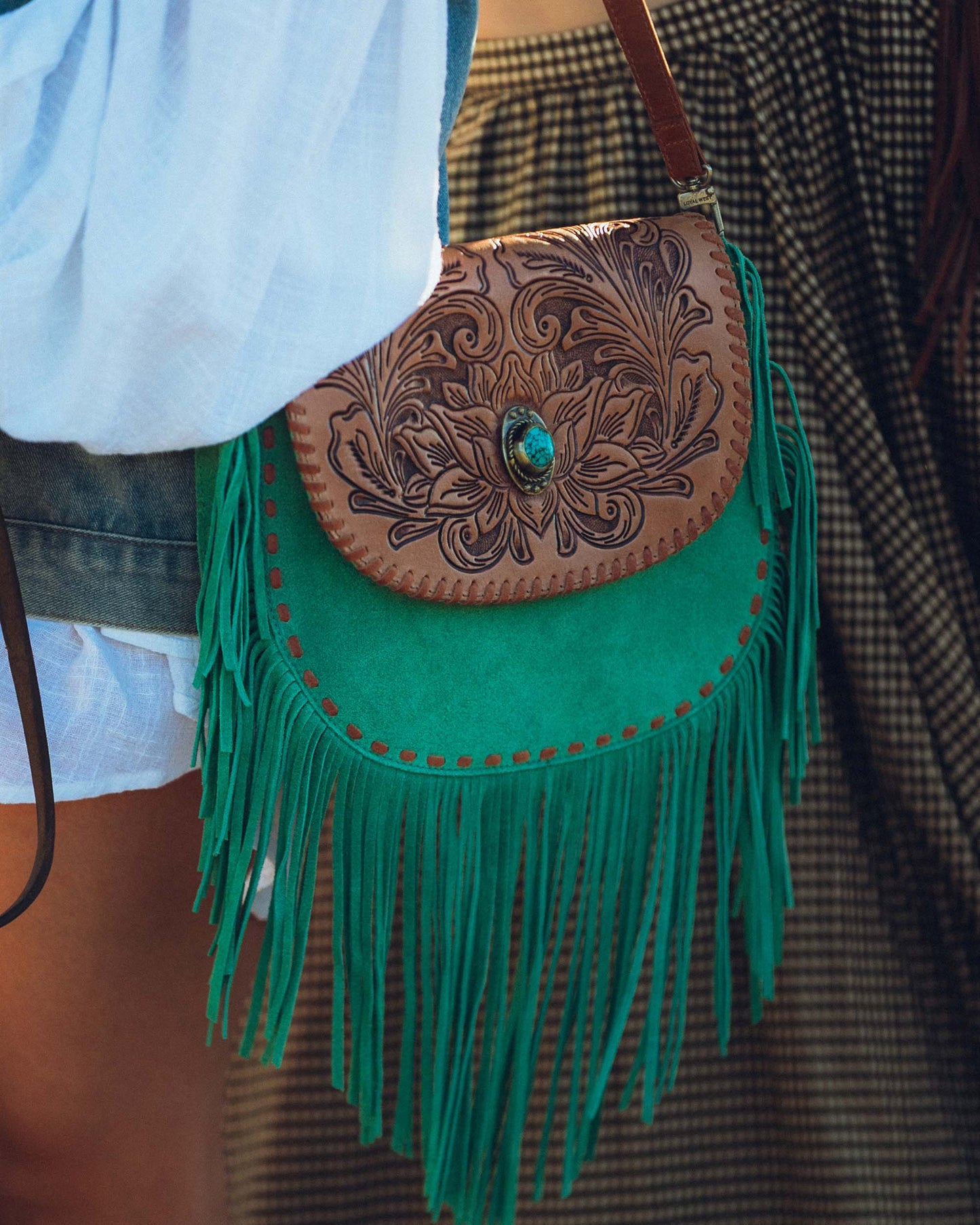 Loyal West Buffalo Stone Bag
