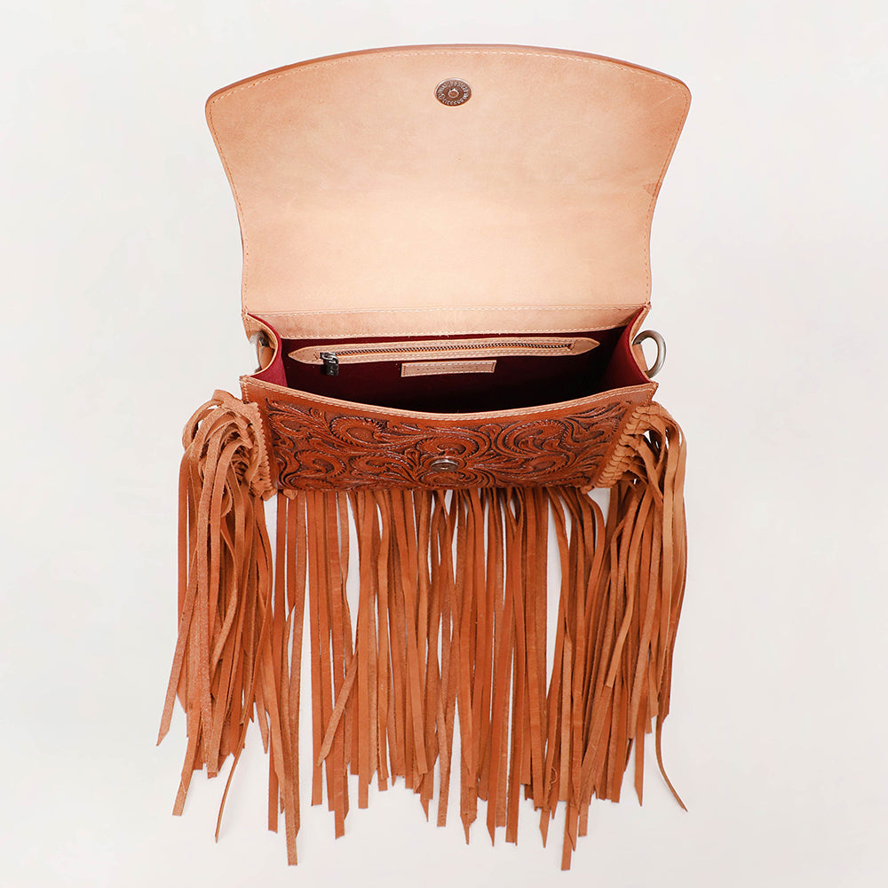 Loyal West Classic Flap Medium Tassle Bag