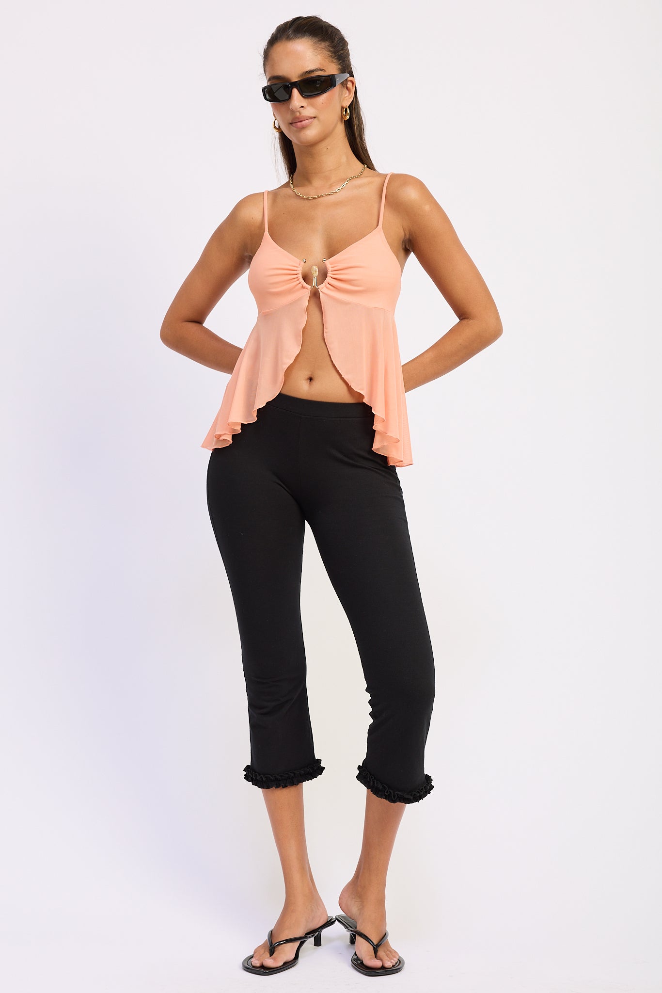 Samira Mesh Top