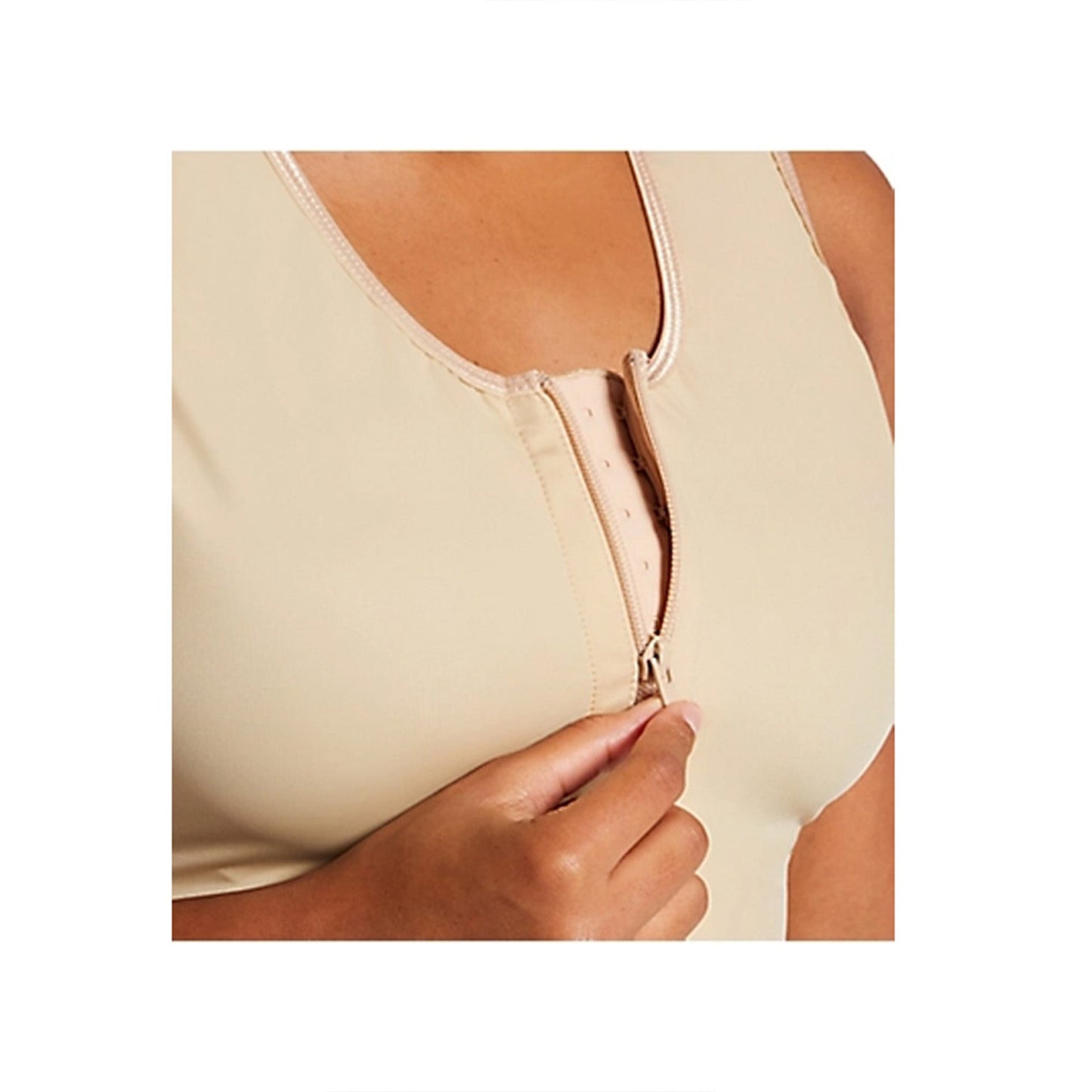 Instantfigure Front Zip Up Vest MD209
