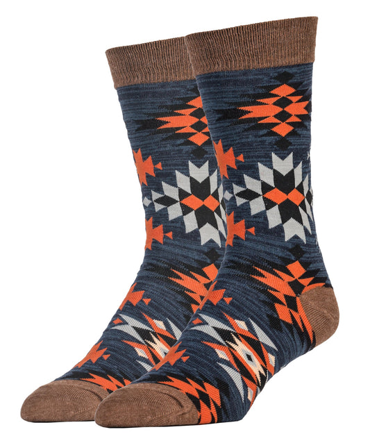 Spicy Hibiscus Socks