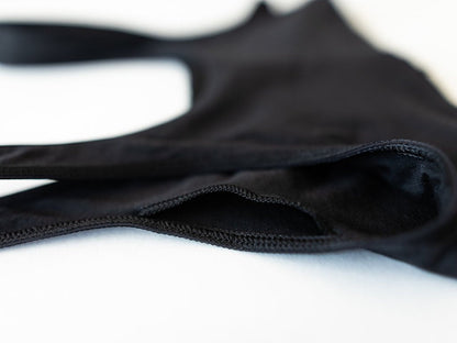 Maia Front Close Bra, Black