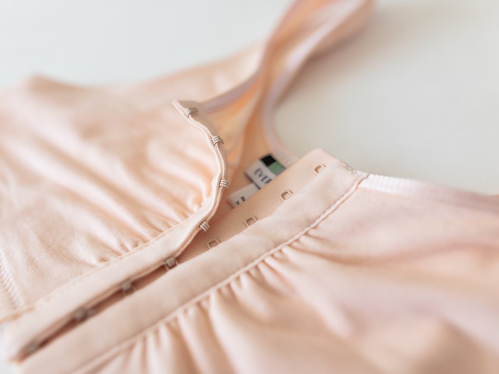 Maia Front Close Bra, Blush
