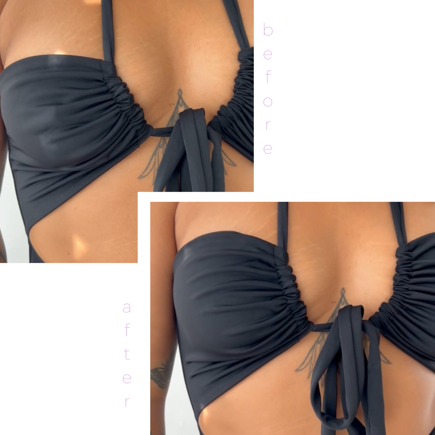 Limited Edition Deluxe Duo in White - Dark Nude