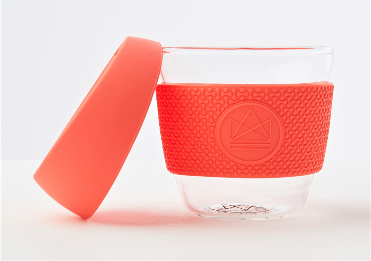 Reusable Glass Coffee Cup-8oz