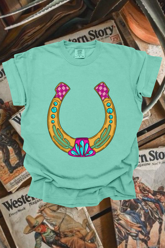 Funky Horseshoe Graphic Tee