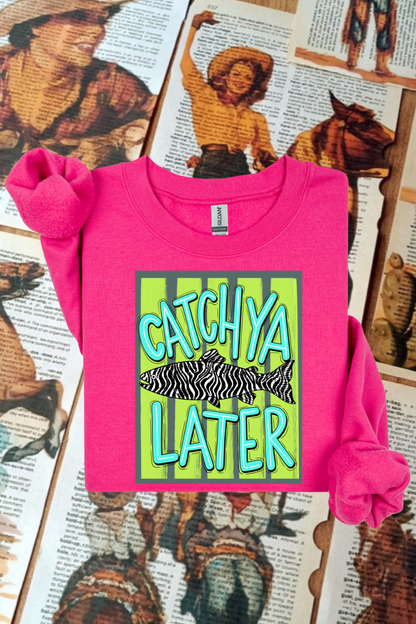 Catch You Later Zebra Sweatshirt