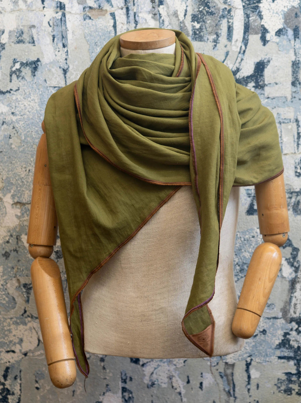 Olivewood Linen Scarf