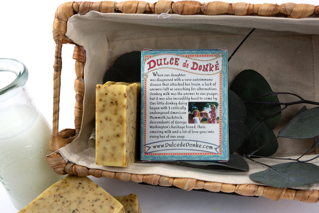 Donkey Milk Soap, Rosemary Mint 4.5 oz