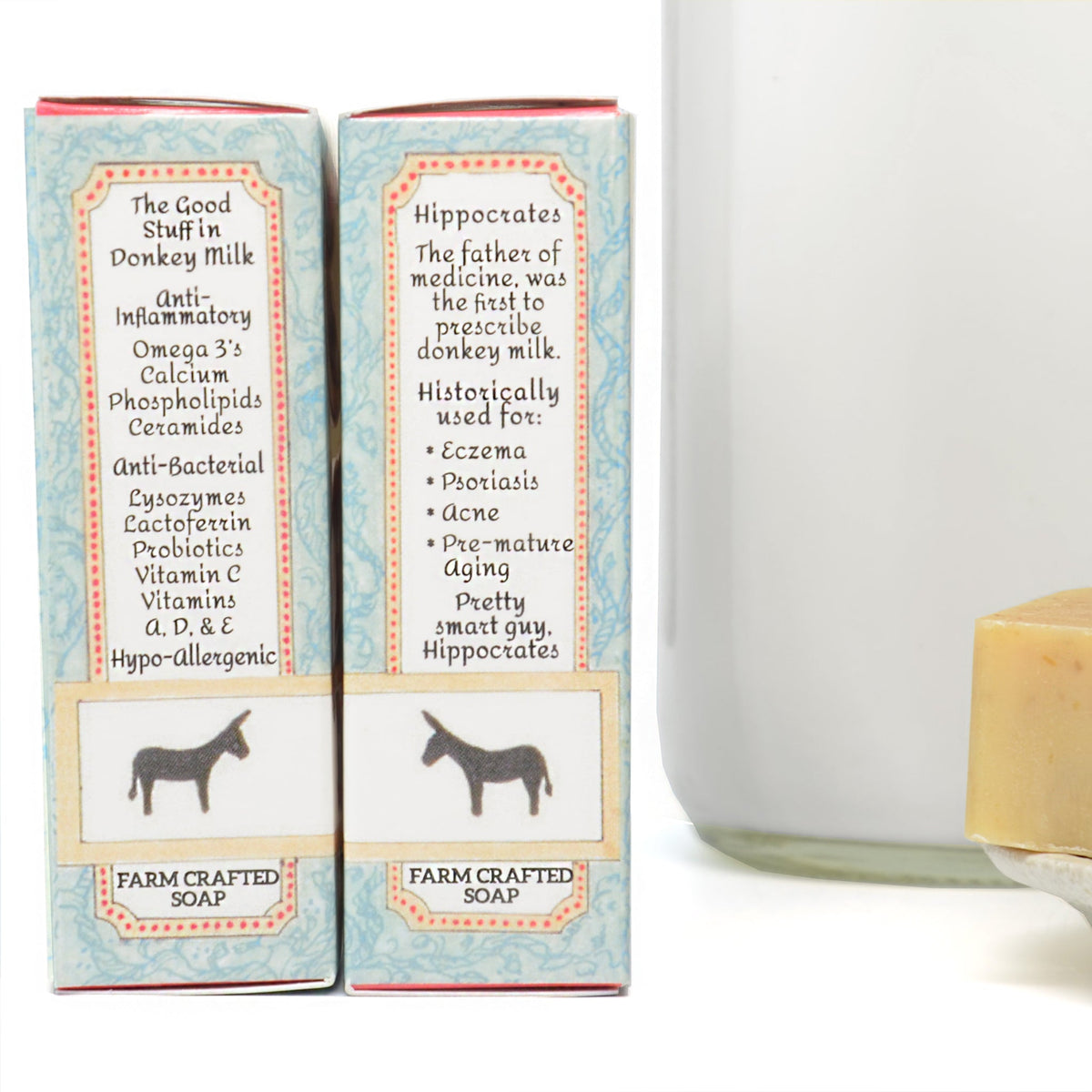 Donkey Milk Soap, Colloidal Oat & Honey 4.5 oz