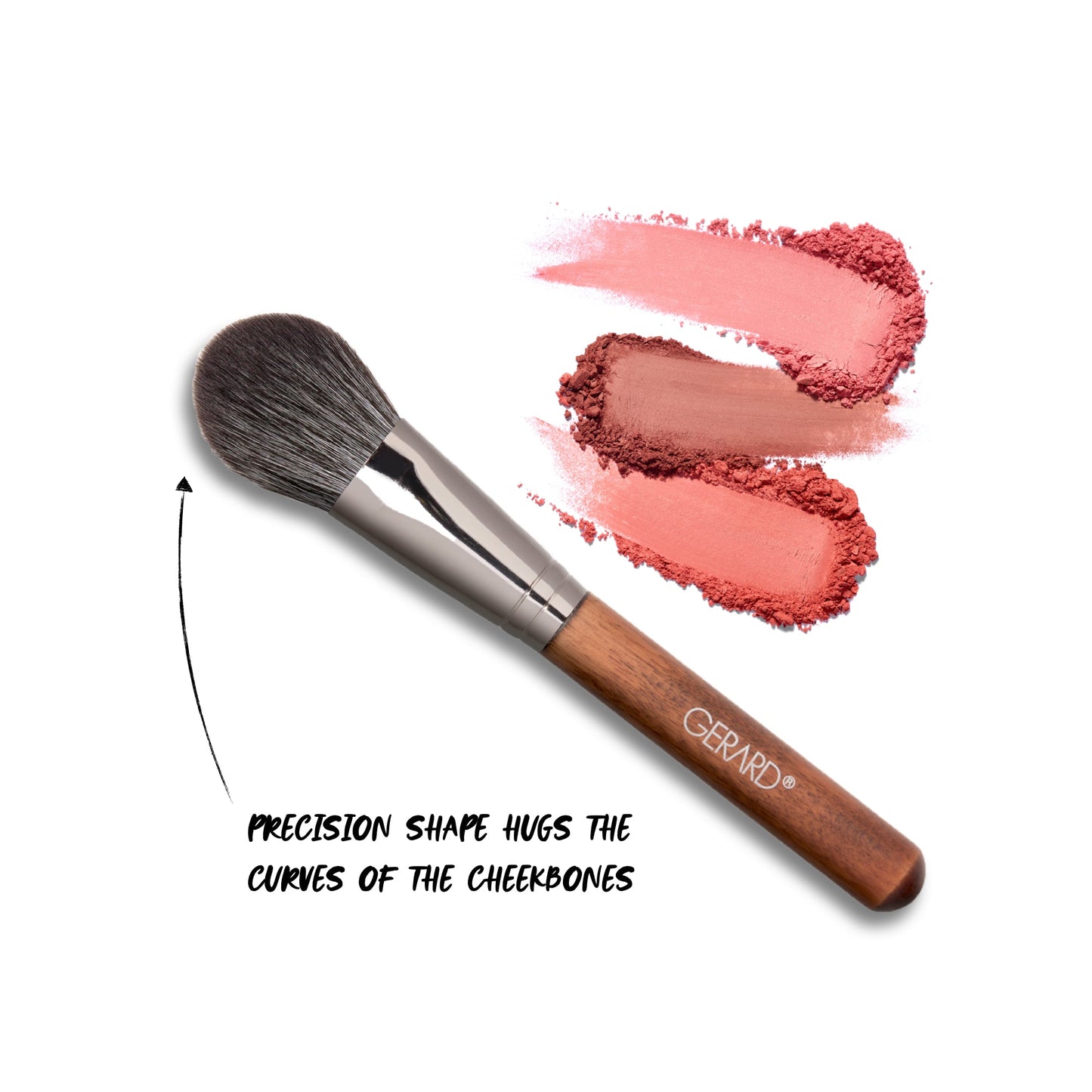 Flusher Precision Blush Brush - F3
