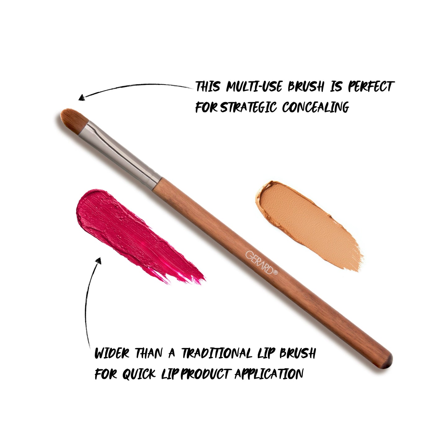 Precision Lip + Conceal Brush - E9