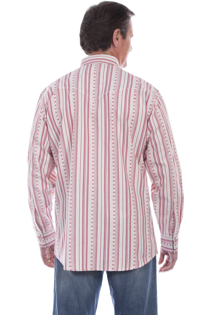 Scully Stripes N' Stars - Men's Dress Shirt