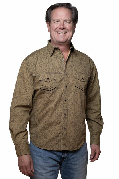 Scully Signature Stripe - Men's Dress Shirt