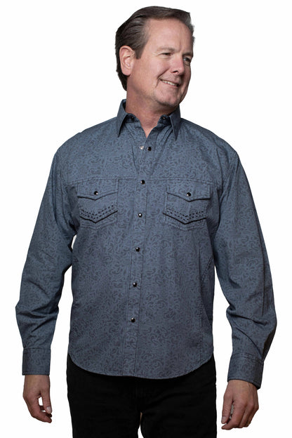 Scully Signature Stripe - Men's Dress Shirt