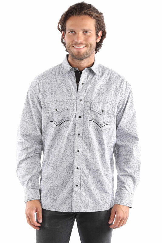 Scully Signature Stripe - Men's Dress Shirt