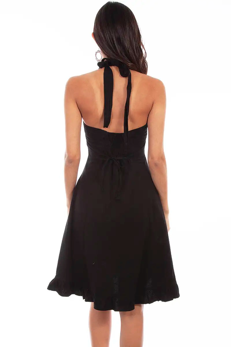 Scully Cantina Halter Top Dress (PSL-053) - Women's Sundress