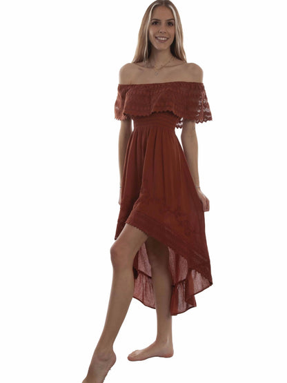 Scully Off The Shoulder - Women's Dress