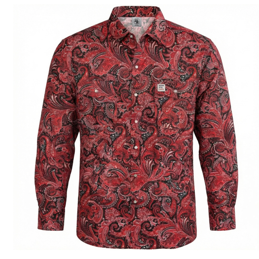 WoahBros Red Paisley FR