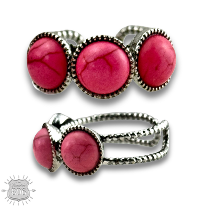 Round stone ring