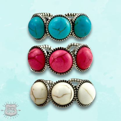 Round stone ring