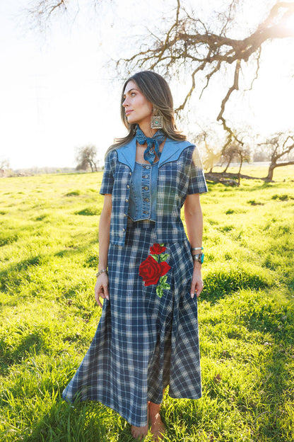Blue Bonnet Rodeo Blouse