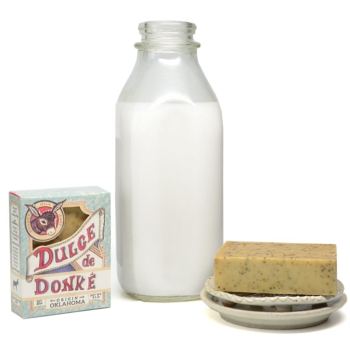 Donkey Milk Soap, Rosemary Mint 4.5 oz