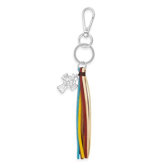 Colorful Tassel Key Fob