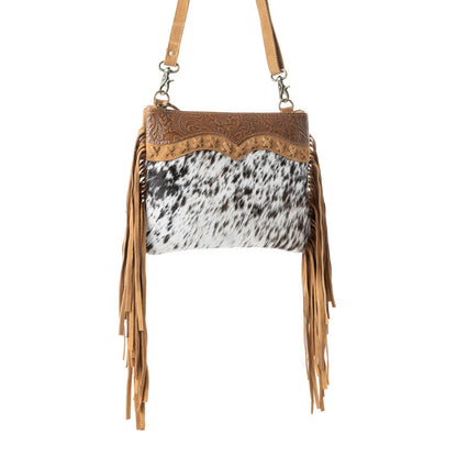 Timber Trail leather Bag in Burnished Bronze & Soft Porcelain