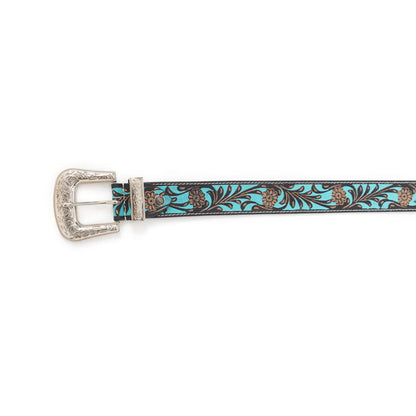 Swinging Door Kid's Belt In Blue