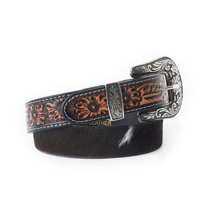Jenson Hill Kid's Belt In Black & White