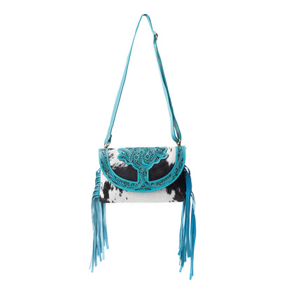 Stonedrop Ridge Crossbody Bag In  Teal