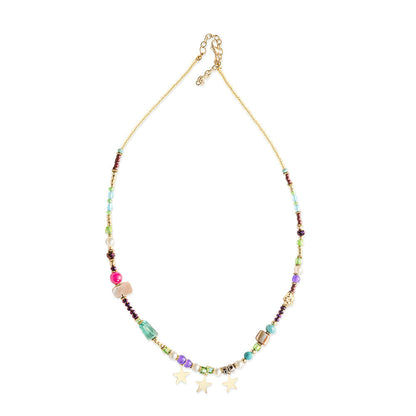 Tri-Star Trail Necklace
