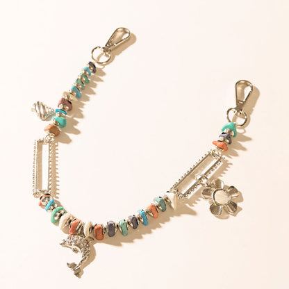 Wildflower Rainbow Bag Charm