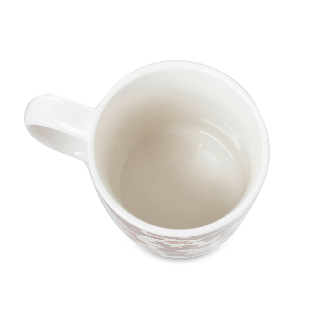 Sippinâ€™ in the South Ceramic Mug in Brown Leapard Print
