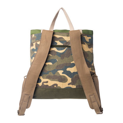 Myra Ranger’s Day Backpack in Woodland Camo Green