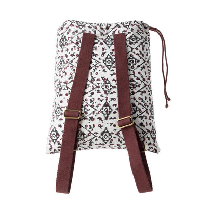 Mesa Rouge Canavs Backpack in Sundown White