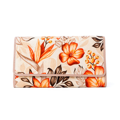 Myra Amber Grove Woven Wallet in Golden Sienna