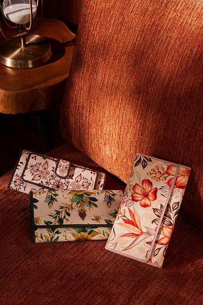 Myra Amber Grove Woven Wallet in Golden Sienna