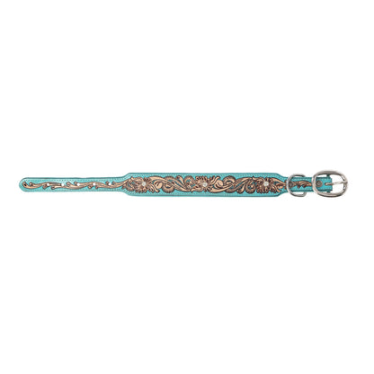 Turquoise Sky Southwest Dog Collar in Turquoise
