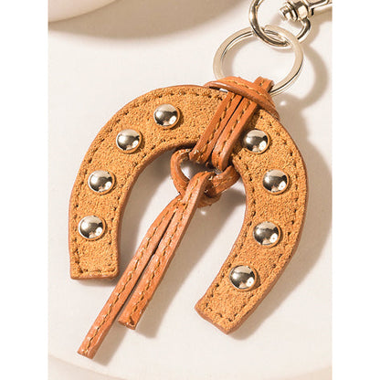 Myra Frontier Fortune Keychain in Mojave Brown