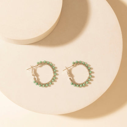 Myra Prairie Trinket Earrings Set in Saddle Silver