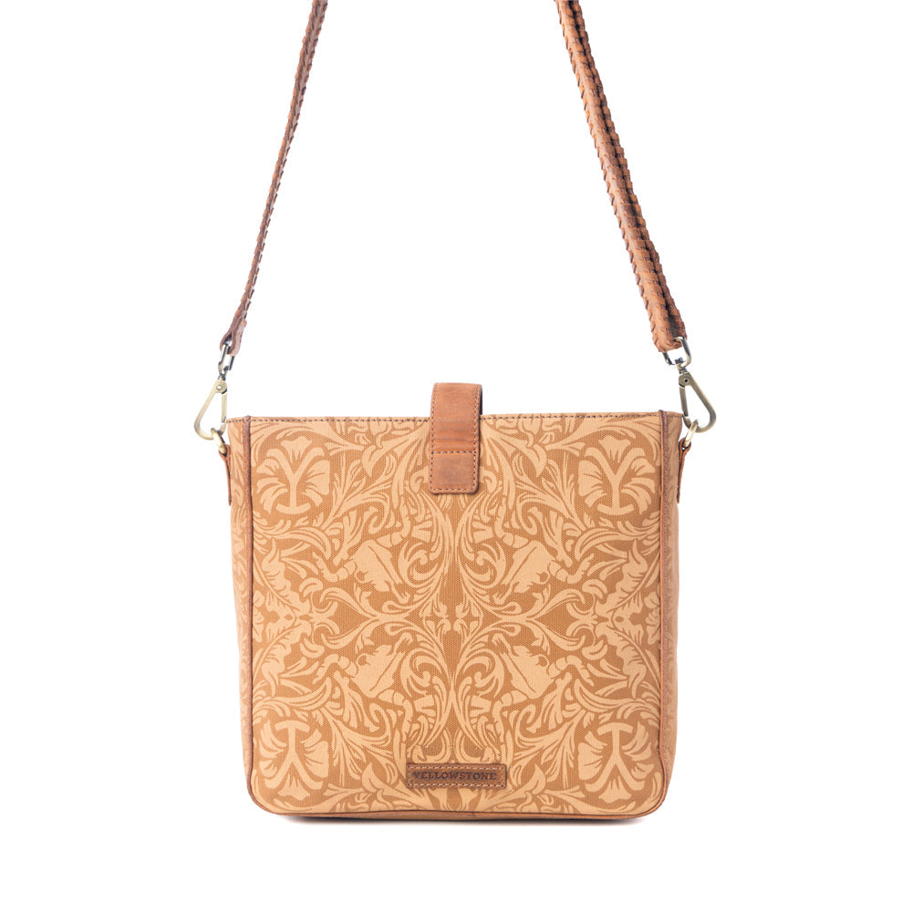 Yellowstone Montana Amber Buckle Sling Bag