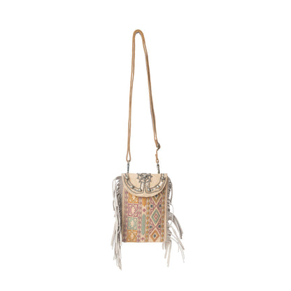 Myra Vintage Song Crossbody Bag in Sahara Clay