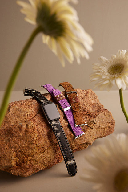Midnight Maverick Watch Band in Black