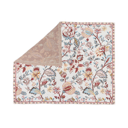 Myra Copper Meadow Floral Throw in Desert Bloom