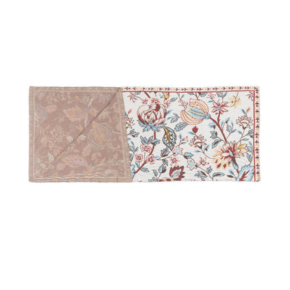 Myra Copper Meadow Floral Throw in Desert Bloom