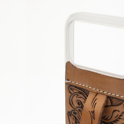 Myra Toolcrest Handtooled iPhone 17 Pro Mobile Case