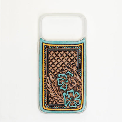 Myra Latticeforge Handtooled iPhone 17 Pro Max Mobile Case