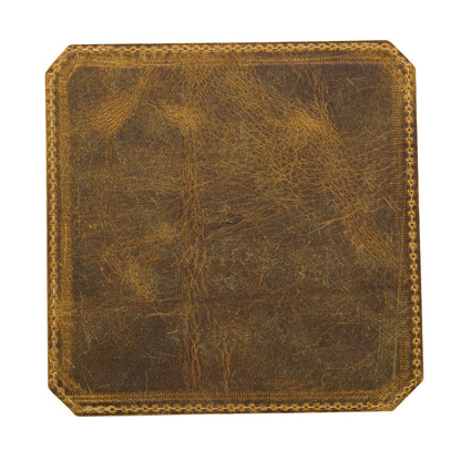 Brown Ripple Coaster S/4